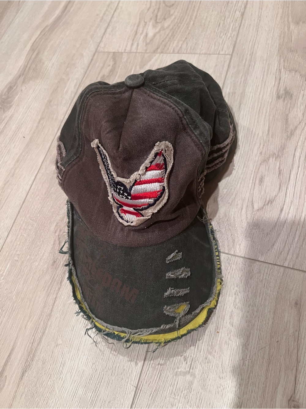 BJB Men's patriot Cap with American eagle Flag Patch
